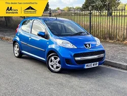 Blue Used 2010 Peugeot 107 Hatchback | £3,195 (Fair price)