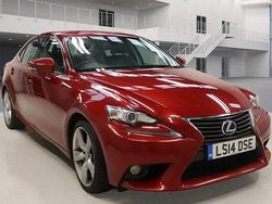 Red Used 2014 Lexus IS300h Sedan | £9,889 (A bit pricey)