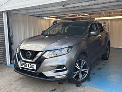 Grey Used 2018 Nissan Qashqai N-Connecta SUV | £8,490 (Fair price)