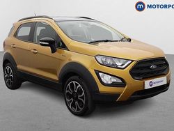 Yellow Used 2022 Ford Ecosport Active SUV | £12,999 (Fair price)