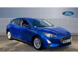 Blue Used 2020 Ford Focus Titanium Hatchback | £11,597 (Fair price)