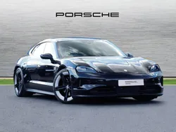 Jet black metallic New 2024 Porsche Taycan Sport Turismo Sedan | £72,990 (Good price)