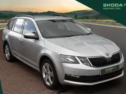 Brilliant silver metallic Used 2020 Skoda Octavia SE Estate | £15,995 (Fair price)