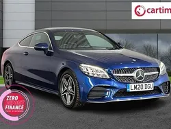 Used 2020 Mercedes C200 AMG line Coupe | £19,380 (Expensive)