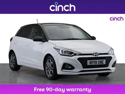 White Used 2019 Hyundai i20 Hatchback | £9,389 (A bit pricey)