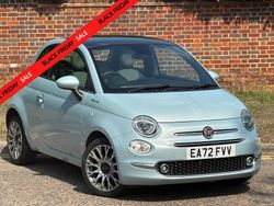 Green Used 2022 Fiat 500 Dolcevita Hatchback | £9,499
