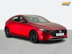 Red Used 2022 Mazda 3 Inclusive Hatchback | £19,195 (Fair price)