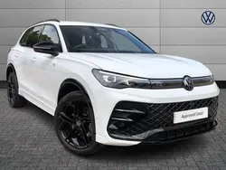 White Used 2025 VW Tiguan Black Edition SUV | £40,490