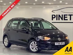 Black Used 2016 VW Golf Sportsvan SE MPV | £7,399 (Fair price)