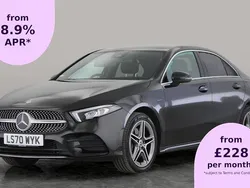 Black Used 2020 Mercedes A250 AMG line Sedan | £16,092 (Good price)