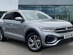 Pyrite silver metallic Used 2025 VW T-Roc R-line SUV | £27,638 (Fair price)