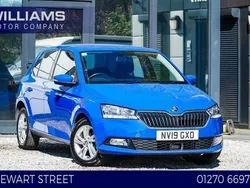 Blue Used 2019 Skoda Fabia SE Hatchback | £7,990 (Super price)