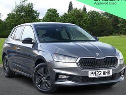 Graphite grey metallic black magic pearl effect Used 2022 Skoda Fabia Colour Edition Hatchback | £13,795 (Fair price)