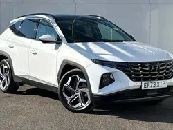 White Used 2023 Hyundai Tucson Ultimate SUV | £26,552 (Fair price)