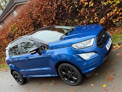 Blue Used 2019 Ford Ecosport ST-Line SUV | £8,998 (Good price)