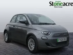 Grey New 2025 Fiat 500e Action Hatchback | £18,995 (Good price)