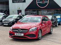 Red Used 2016 Mercedes A180 AMG line Hatchback | £8,295 (Fair price)