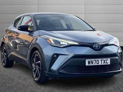 Satin grey Used 2020 Toyota C-HR SUV | £17,995 (Fair price)