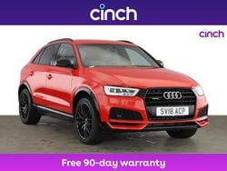 Red Used 2018 Audi Q3 Black Edition SUV | £16,459 (Super price)