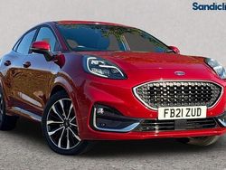 Fantastic red (exclusive paint) Used 2023 Ford Puma Gen-E ST-Line Hatchback | £15,424 (Good price)
