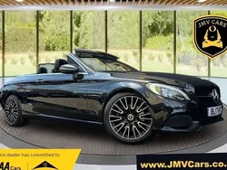 Black Used 2017 Mercedes C250 Premium Plus Cabriolet | £16,775 (Fair price)