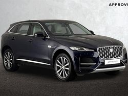 Blue Used 2021 Jaguar F-Pace SE SUV | £29,980 (Fair price)