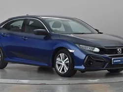 Blue Used 2021 Honda Civic SE Hatchback | £11,999 (Good price)