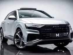 Silver Used 2020 Audi Q8 S-Line SUV | £39,995 (Fair price)