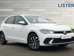 Pure white Used 2024 VW Polo Life Hatchback | £16,490 (Good price)