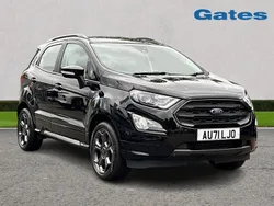 Black Used 2021 Ford Ecosport ST-Line SUV | £14,000 (Fair price)