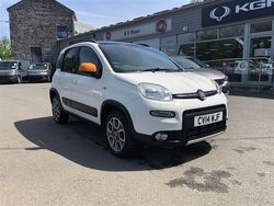 White black Used 2014 Fiat Panda 4x4 Hatchback | £4,995 (Fair price)
