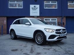 White Used 2020 Mercedes GLC300 AMG line SUV | £26,500 (Good price)