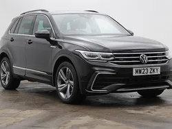 Black Used 2023 VW Tiguan R-line Edition SUV | £29,295 (Fair price)