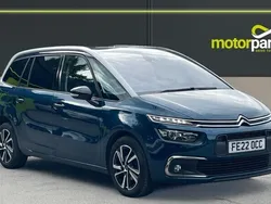 Blue Used 2022 Citroën C4 SpaceTourer Shine MPV | £16,799 (Good price)