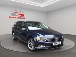 Blue Used 2016 VW Passat GT Estate | £9,495 (Fair price)