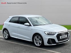 White Used 2019 Audi A1 S-Line Hatchback | £15,167 (Fair price)