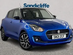 Blue Used 2021 Suzuki Swift Hatchback | £14,207 (Fair price)