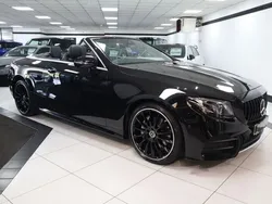 Black Used 2019 Mercedes E220 AMG line Cabriolet | £25,949 (A bit pricey)