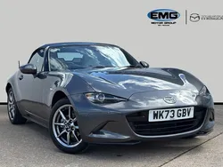 Machine grey Used 2023 Mazda MX5 Kizuna Cabriolet | £21,995 (Fair price)