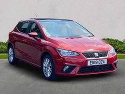 Red Used 2019 Seat Ibiza SE Technology Hatchback | £9,074 (Fair price)