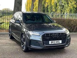 Grey Used 2021 Audi Q7 Black Edition SUV | £38,490 (A bit pricey)