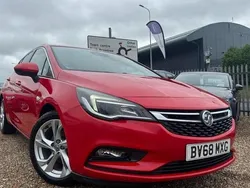 Red Used 2019 Vauxhall Astra SRi Hatchback | £6,473 (Good price)