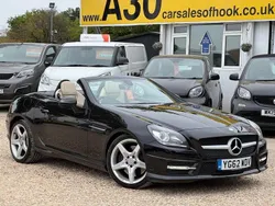 Black Used 2012 Mercedes SLK250 AMG Cabriolet | £7,756 (Fair price)