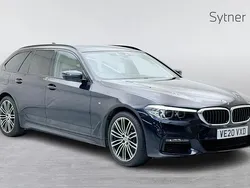 Black Used 2020 BMW 520 M Sport Estate | £25,000 (Fair price)