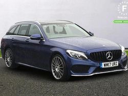 Blue Used 2017 Mercedes C200 Active Estate | £17,499 (A bit pricey)