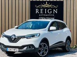 White Used 2017 Renault Kadjar Dynamique SUV | £7,390 (Fair price)