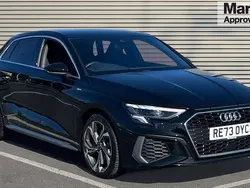 Black Used 2023 Audi A3 S-Line Hatchback | £25,950 (Fair price)