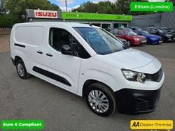 White Used 2021 Peugeot Partner Premium Van | £9,299 (Fair price)