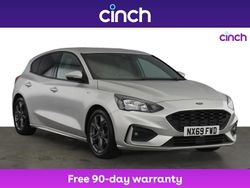 Silver Used 2019 Ford Focus ST-Line Hatchback | £11,699 (Fair price)