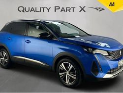Blue Used 2022 Peugeot 3008 Allure Premium Hatchback | £11,199 (Good price)